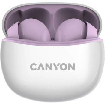 Auriculares Estéreo Inalámbricos Canyon TWS-5 Púrpura