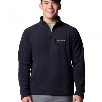 Forro Polar Columbia Fast Trek™ III con Media Cremallera Negro para Hombre