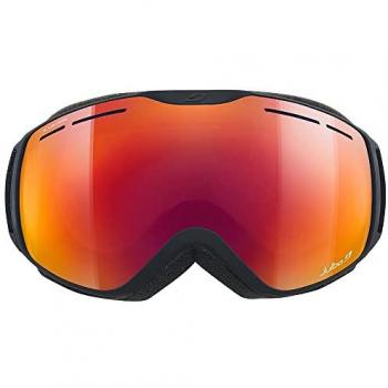 Máscara de esquí Julbo Ison XCL negra con lente espejada Spectron 1 de policarbonato rosa, unisex adulto, tamaño L