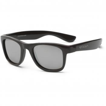 koolsun para bebés y niños gafas de sol Wave Fashion 1 + | Black Onyx VERS piegelt | 100% protección UV | Optical Clas 1, cat. 3