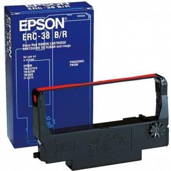 Epson ERC-38BR cinta negra-roja original C43S015376