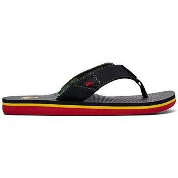 Quiksilver Molokai Abyss, Zapatos de Playa y Piscina, Verde