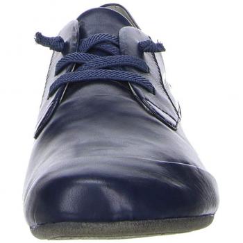 Zapato Bajo de Mujer Josef Seibel Fiona 01 - Azul, Talla 44, Cuero, Con Cordones
