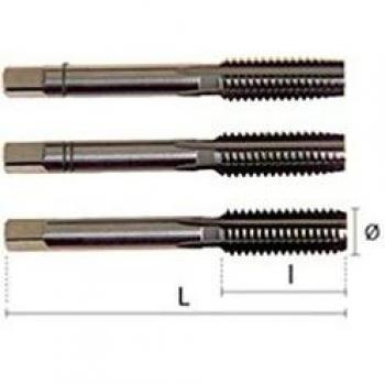 Hepyc 23010004070 - Macho de mano para roscado, ØM4.00x0.70mm, L 45mm, l 14mm