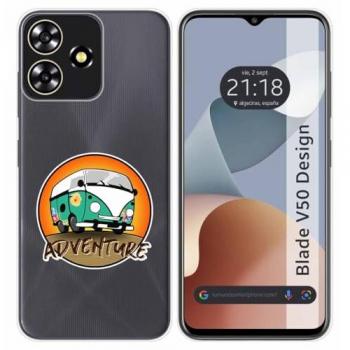 Funda Silicona Zte Blade V50 Design 4G con Diseño Aventura y Dibujos