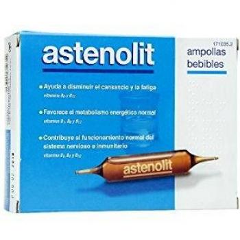 ASTENOLIT 12 AMPOLLAS 10ML