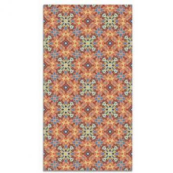 Alfombra Vinílica Hidráulica Tipo Oriental Original 60x250 cm - Antideslizante e Ignífuga para Cocina y Salón