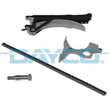 Kit de cadena de distribución DAYCO KTC1230 - Incluye cadena de distribución, tensores y guías, diseñado para vehículos específicos, fabricado con materiales de alta calidad para asegurar durabilidad y rendimiento óptimo