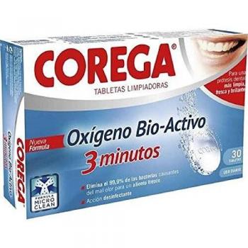 Corega Oxígeno Bio Activo 30 tabletas