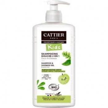 CHAMPU GEL DUCHA MANZ. VERDE 500ml CATTIER