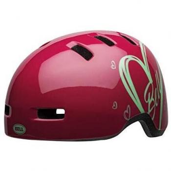 BELL Lil Ripper Casco de Bicicleta, Unisex niños, Rosa, One Size | 45-52cm