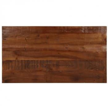 Tablero mesa rectangular madera maciza reciclada 100x50x2,5 cm