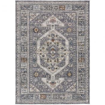 Alfombra vintage Truva gris 155x230 cm
