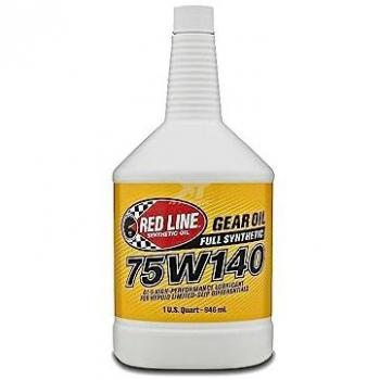 Aceite de Transmisión con Embrague Red Line 75W140 Sintético 946 ml