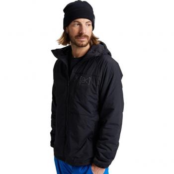 Chaqueta Burton [ak] Helium con Capucha, Aislante y Elástica para Hombre en Negro Verdadero
