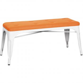lo+demoda Terek - Silla, acero, 101 x 56 x 50 cm, color blanco