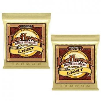 Ernie Ball Earthwood Extra Light 80/20 Bronze Acoustic Guitar Strings 10-50