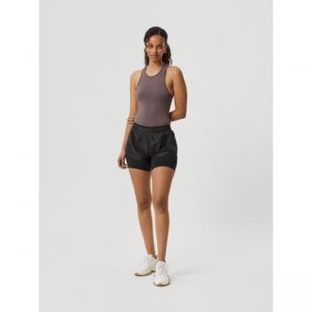 Björn Borg Running Shorts 2 In 1 Black, XXL