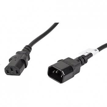 LANBERG Cable ALARGADOR ALIMENTACION CPU IEC320 C13 H/IEC320 C14 M VDE 5M