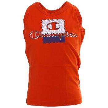 Camiseta de Tirantes Infantil Champion Naranja