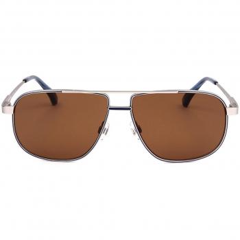Sergio Tacchini ST7005 824 Anteojos de Sol para Hombre Plateadas, Lentes de Sol Para Hombre Silver, Gafas de Sol para Hombre Plateadas
