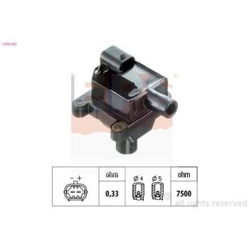 Bobina de encendido EPS 1.970.387, tipo: bobina de encendido, características: compatible con sistemas de encendido, diseño optimizado para mejor rendimiento, fácil instalación, alta durabilidad y resistencia a altas temperaturas