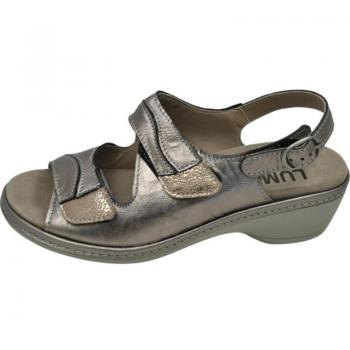 Zapatos para Plantillas Lumel modelo 123-4145 M en color oro y perlato cooper para mujer
