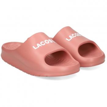 Lacoste Chanclas Planas Mujer Serve Slide 2.0 - Rosa Talla 4