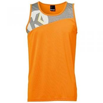 Kempa Core 2.0 Singlet Oberbekleidung, Primavera/Verano, Unisex, Color Fresh Orange/Dark Grau me, tamaño Medium