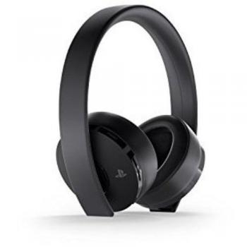 Sony Playstation 4 Gold Wireless Gaming Headset with Microphone - Black