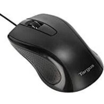 Targus AMU81AMGL Mouse Ambidextrous USB-A Optical 1000 DPI Anti-Microbial
