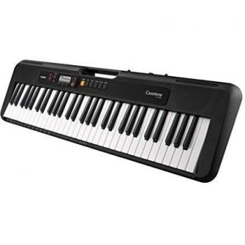 Casio CT-S200BK in black with 61 stand buttons and automatic accompanying function
