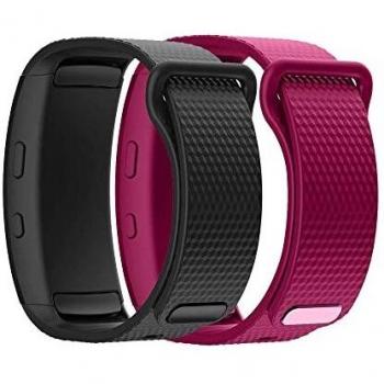 TOPsic Correa Gear Fit 2 Pro/Fit 2 Correa, Reemplazo de Banda de Silicona Suave Deportiva Pulsera de Repuesto para Samsung Gear Fit 2 Pro SM-R365 and Gear Fit 2 SM-R360 Banda