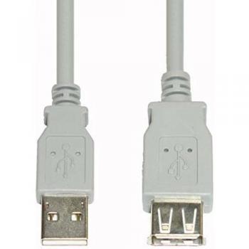 Cable USB 2.0 A-A de 3m E+P CC518 Gris