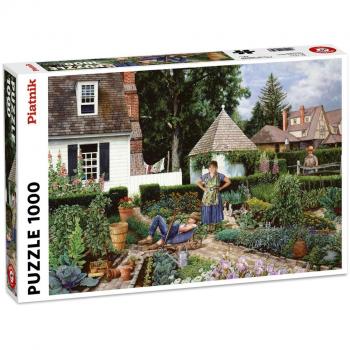 Lazy Gardener 1000-Piece Puzzle by Susan Brabeau