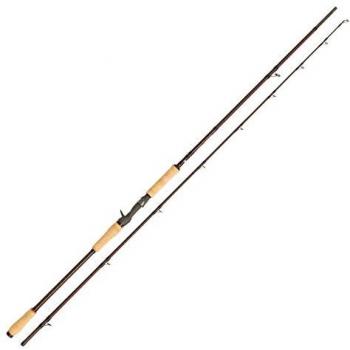 Caña de Pescar Baitcasting Abu Garcia Beast Pro - Alta sensibilidad, construcción de carbono, acción rápida, anillas de cerámica, mango ergonómico y diseño ligero