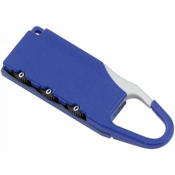 Candado de seguridad metálico con combinación numérica DAM, dimensiones 2.00x6.50x0.80 cm