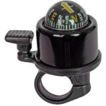 Timbre BrÃºjula Bicicleta Negro