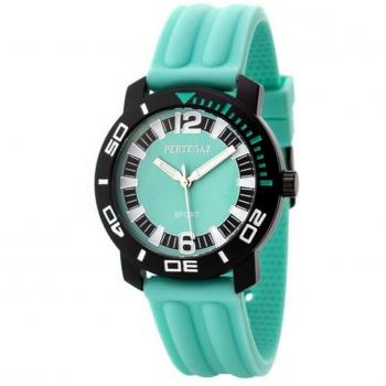 Pertegaz Unisex Quartz Watch with Rubber Strap P70442-A (Ø 39 mm)