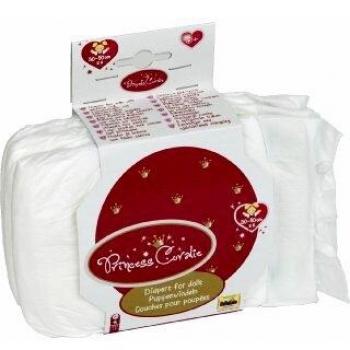 Pañales para Muñecas Princess Coralie con Cierre Adhesivo - Set de 3 piezas