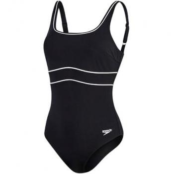 Bañador Speedo Shaping Contoureclipse One Piece negro blanco mujer - 36