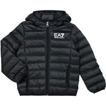 Emporio Armani EA7 Kids Packable Down Jacket Black