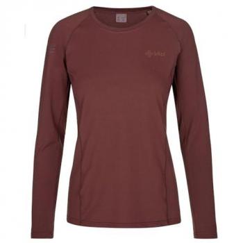 Kilpi Lina Women's Functional Long-Sleeved T-Shirt - Dark Red