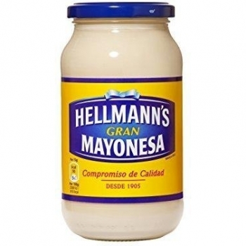 Hellmaann's - Mayonesa, Vidrio 450 ml