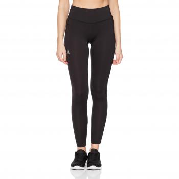 Salomon Agile Long Tight - Mallas Para Running Mujer, Negro