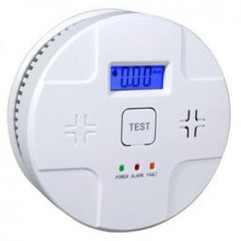 Detector de Humo y Monóxido de Carbono con Pilas