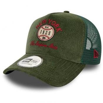 Gorra Trucker New Era Cord Graphic Verde Oscuro 9FORTY Talla Única