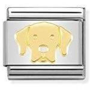 Charm de Oro Labrador Retriever - Joyería Mujer - Moda Elegante