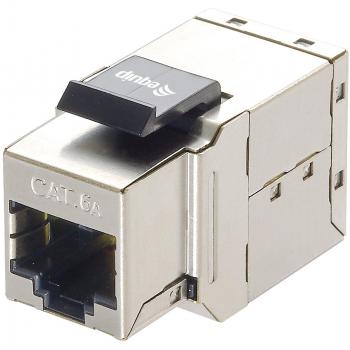 Equip 125596 RJ-45 Negro, Metálico - Conector