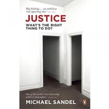 Justice: What's the Right Thing to Do? - libro de filosofía ética que explora cuestiones morales y justicia social, escrito por Michael Sandel, incluye análisis de dilemas éticos contemporáneos y se basa en ejemplos históricos y situaciones cotidian